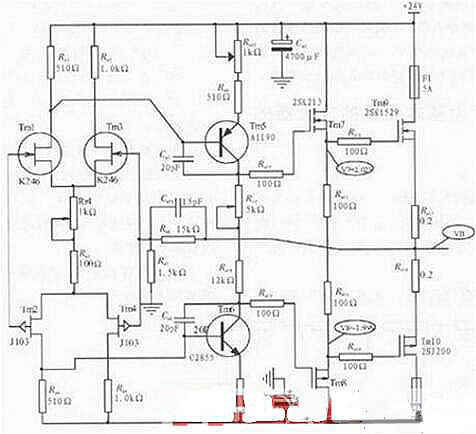 場效應管放大電路圖