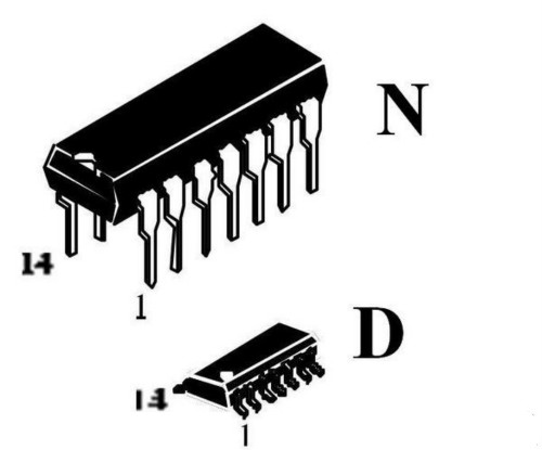 IC的DIP封裝和SOP封裝