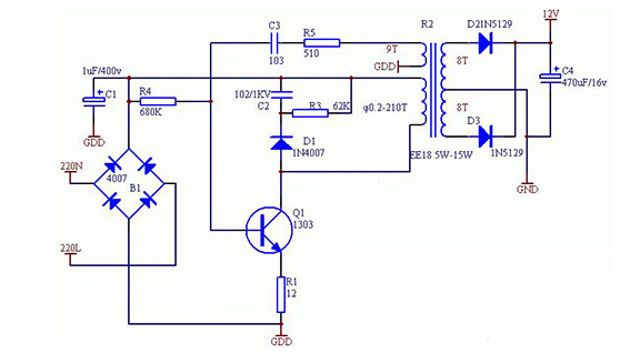 220v轉12v穩壓電源