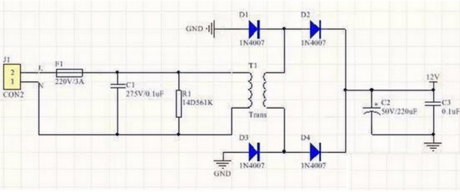 220v轉12v穩壓電源