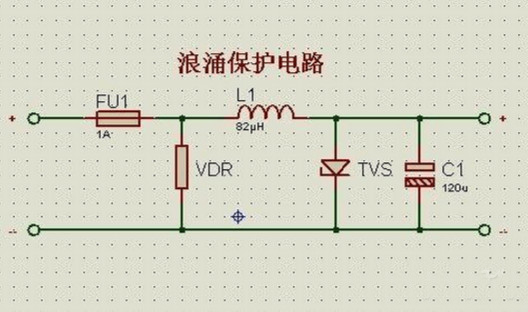 浪湧電流,浪湧抑製器