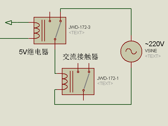 單片機控製交流接觸器