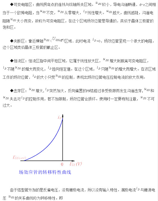 JFET,場效應管