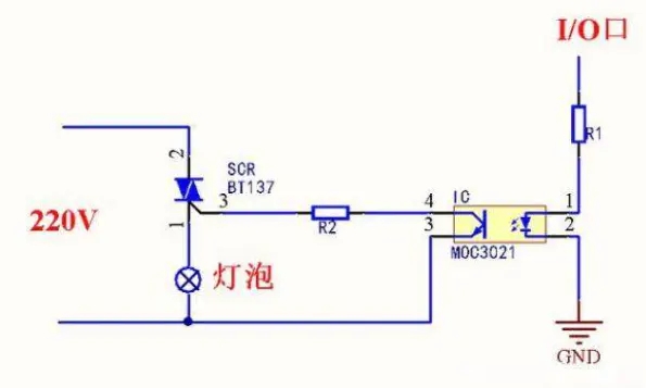 單片機控製可控矽