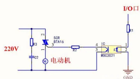 單片機控製可控矽