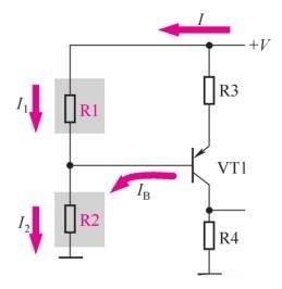三極管分壓式偏置電路
