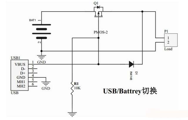 電源防反接電路