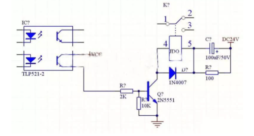 繼電器驅動電路