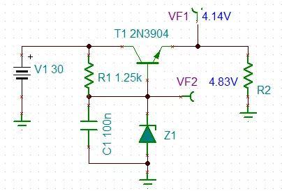 三極管穩壓電路