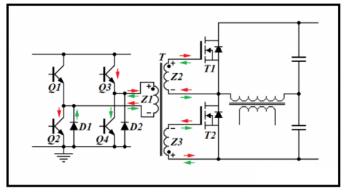 變壓器驅動半橋電路