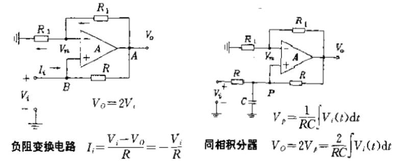 運算放大器計算公式