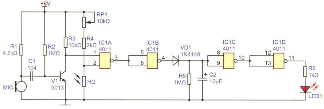 延時燈電路