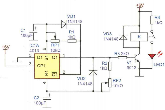 間歇性定時開關電路