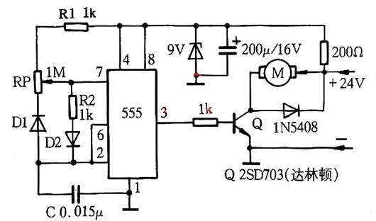 PWM調速電路