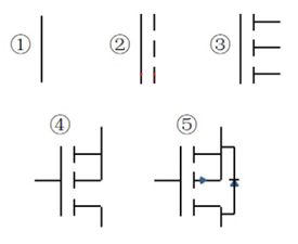 MOS管畫法