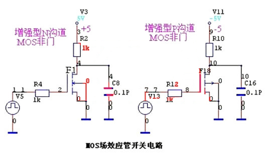 場效應管開關應用