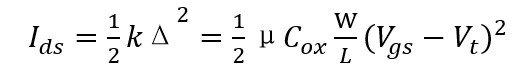 CMOS反相器 開關閾值