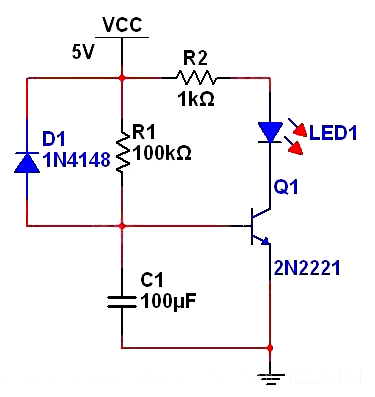 RC延時電路 延時計算