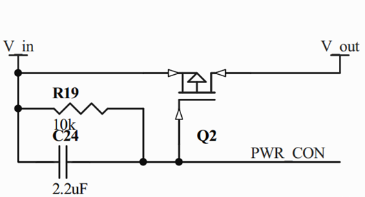 PMOS 電源 開關