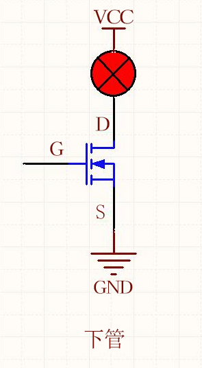 NMOS管 PMOS管 開關控製電路