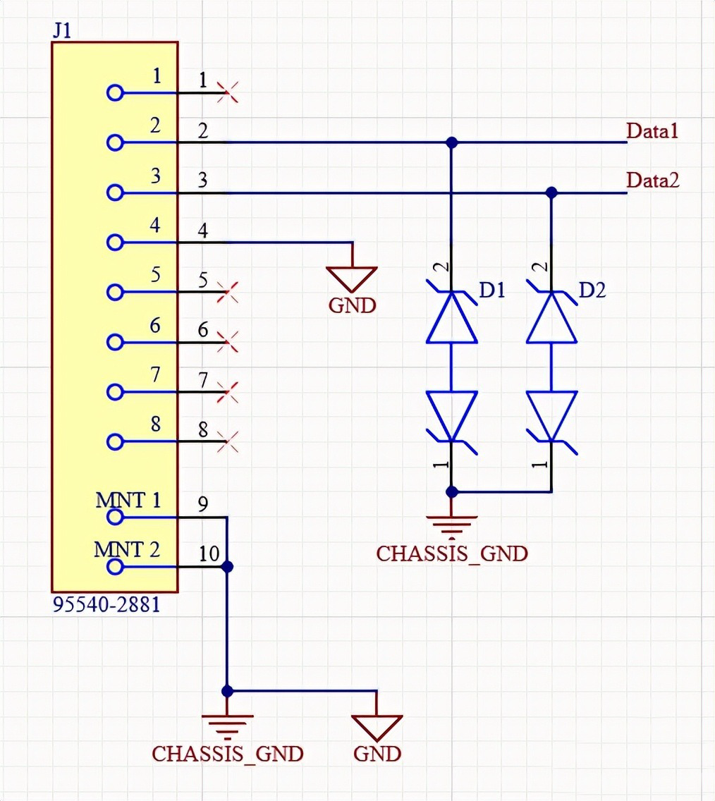 TVS麻豆国产一区的PCB布局